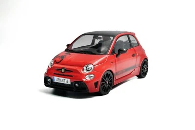 Fiat Nuova 500 Abarth 595 - 2022 Red Rosso Maranello - Solido 1:18 Nuovo 1/18 - Immagine 1 di 4
