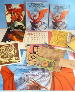 AD&D 2nd Edition Dragon Mountain Adventure Boxed Set 1089 (1993) TSR - KOMPLETT - Bild 1 von 12