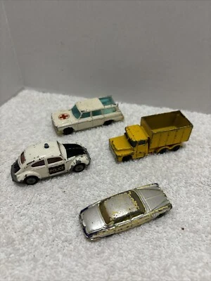Vintage Husky Diecast Vehicle Lot. 4 Pieces - Image 1 of 2