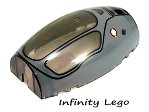 LEGO Windscreen 10 x 6 x 3 Canopy Star Wars Jedi Starfighter Pattern 50986 7283 - Bild 1 von 2