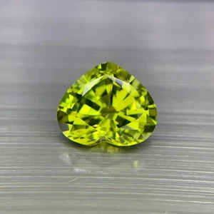 3.50 Cts Natural Yellow Tourmaline Heart Shape Eye Clean Loose Gemstone Tanzania - Picture 1 of 9