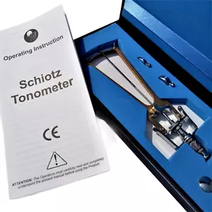 Original Schiotz Tonometer mit Box & Zubehör Kostenloser Versand Augenheilkunde - Bild 1 von 6