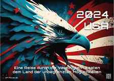 USA - Reise durch die Vereinigten Staaten - Kalender 2024 DIN A3 gratis Versand