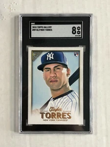 GLEYBER TORRES 2018 Topps Gallery Base SP RC #89! SGC NM-MT 8! Yankees! HOT! - Bild 1 von 2