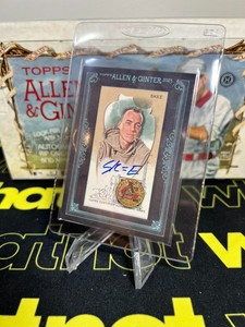 2023 Topps Allen and Ginter Mini Framed DJ SKEE Auto Artist Autograph /25