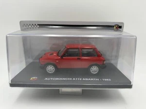 DIE CAST " AUTOBIANCHI A112 ABARTH - 1982 " TEST HACHETTE 1/24 - Foto 1 di 2