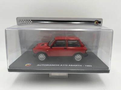 DIE CAST 1/24 " AUTOBIANCHI A112 ABARTH - 1982 " HACHETTE - Immagine 1 di 2