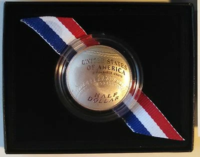 2014-S Baseball HOF Proof Clad Half Dollar Commemorative Coin w/OGP B35 In Hand - Image 1 of 4