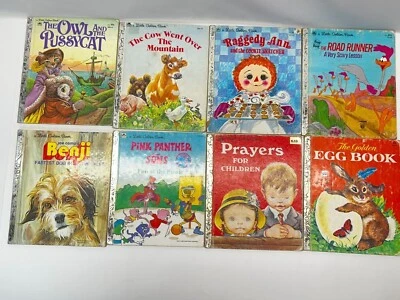 Vintage Little Golden Books - From late 70s to mid 80s - Image 1 of 3