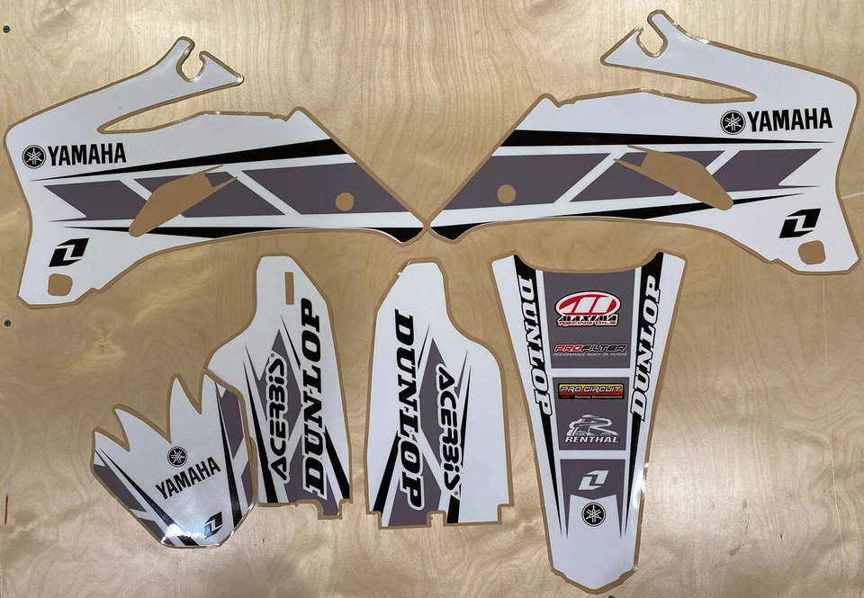 KIT CALCOMANÍAS YAMAHA WR250F WR450F ACABADO BRILLANTE GRÁFICOS MOTOCROSS 2007-2013 Foto 1 de 2