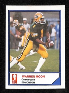 Warren Moon 1983 JOGO CFL Limited Football Rookie Card RC CFL - Picture 1 of 2