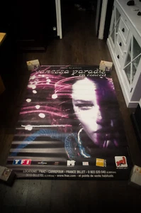 VANESSA PARADIS IN CONCERT Large Vintage Music Concert Poster Original 1990's - Picture 1 of 8
