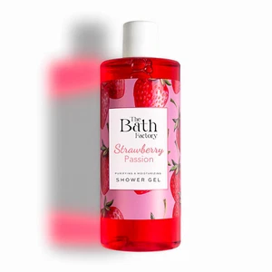 The Bath Factory Duschgel 400 ml - STRAWBERRY PASSION - Bild 1 von 6