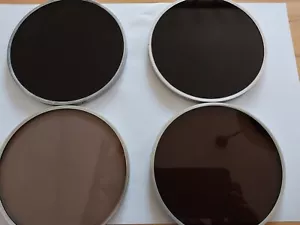 4 x 4/5" Sepia Round Filters – Set of 4 (Grades A to D) - Picture 1 of 2