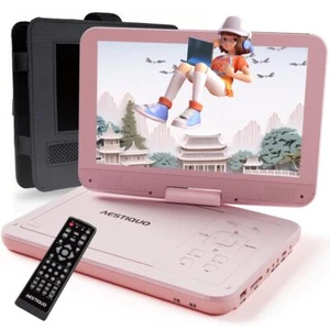 AESTIQUO Portable DVD Player 12.5-inch DVD Player 10.5-inch L 2024 New Model - Picture 1 of 9