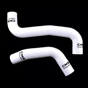 White Silicone Radiator Hose Kit for Subaru Impreza WRX / STI GRB GH8 EJ20 08-18 - Bild 1 von 10