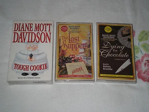 TOUGH COOKIE; DYING FOR CHOCOLATE; THE LAST SUPPER by DIANE MOTT DAVIDSON -TP-FM - Picture 1 of 1