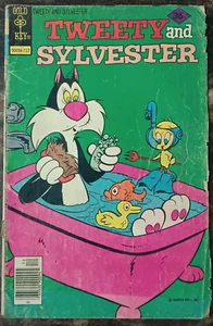 DE COLECCIÓN GOLD KEY COMICS: TWEETY AND SYLVESTER EN INGLÉS Nº 76, DIC 1977 - Imagen 1 de 9