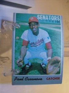 1970 Topps Baseballkarte #84 Paul Casanova (83786) - Bild 1 von 2