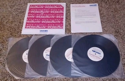 DICK CLARK ROCK ROLL & REMEMBER Radio Show INTERVIEWS February 15 1991 Vinyl VTG - Image 1 of 4