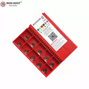 10P WCKT050308-DA TG01 CNC Lathe Tool Indexable U Drill Carbide Insert For WC3D - Picture 1 of 6