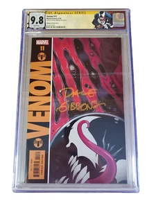 Venom Issue #11 Comic Book. Watchman #1 Homage Cover. Signed by Dave Gibbons - Picture 1 of 9