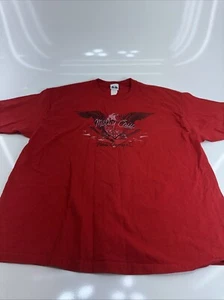 Vintage Y2K 2005 Motley Crue Public Enemy #1 T-Shirt 2XL Vintage Vinyl Band Tee - Bild 1 von 9