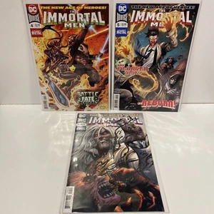 The Immortal Men #4 #5 #6 - The New Age Of Heroes! DC Comics 2018 Lot - Picture 1 of 4