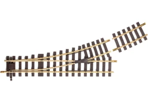 PIKO 35222 ~ New 2025 ~ Left Hand Switch Manual Turnout Track R5 22.5° ~ G Scale - Picture 1 of 1
