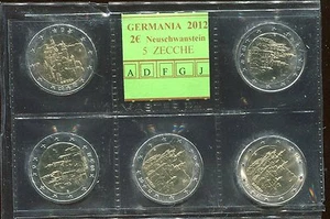 2 euro commemorativo Germania 2012   5 ZECCHE- BAYERN - Imagen 1 de 1