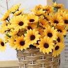 22 Heads Yellow Sunflower Yellow Flowers Bouquet  Home Decoration