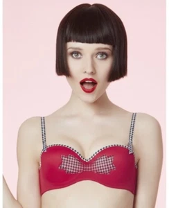 CHANTAL THOMASS SOUTIEN GORGE TAILLE 95D MODELE NOEUDS ET MERVEILLES REF 0061 - Picture 1 of 4