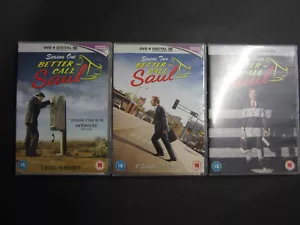 Better Call Saul TV Series - Seasons 1,2,3 DVDs - Picture 1 of 10