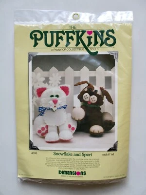 Kit de costura Puffkins copo de nieve y dimensiones deportivas Foto 1 de 3