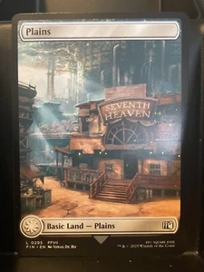Plains #295 FULL ART NM/M Final Fantasy MTG Magic Land Card FFVII FF7 - Bild 1 von 1