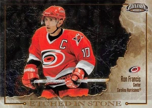 2002-03 Pacific Exclusive Etched in Stone #2 Ron Francis - Picture 1 of 3