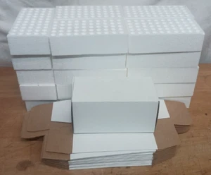 Lot of 25: Foam Insert and boxes for ammo bullets reloading shooting sport - Picture 1 of 12