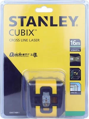 Stanley Cubix STHT77499-1 Kreuzlinien-Laser, grün, selbstnivellierend, IP50 - Bild 1 von 3