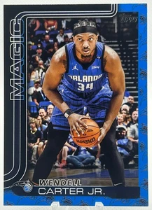 2025 Topps Wendell Carter Jr. Team Color Border Variation #90 Magic - Picture 1 of 2
