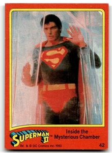 1980 Topps Superman II Card #42 Inside the Mysterious Chamber - Picture 1 of 4