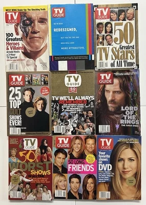(9) TV Guide's From The Early 2000's Lord of The Rings, Friends Good Bye Issue. - Изображение 1 из 4