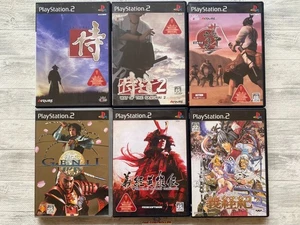 SONY PS2 Way of the Samurai 1 2 & Western & Genji & Yoshitsune Ki & Eiyuden set - Picture 1 of 14