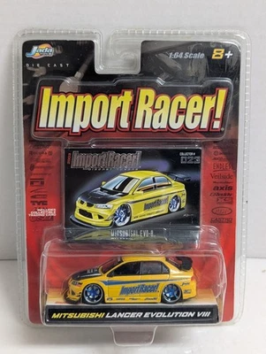 Jada Toys Die Cast Import Racer Mitsubishi Lancer Evolution VIII 023 escala 1:64 - Imagem 1 de 4