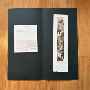 Mirta KUPFERMINC "El Angel" 1993 signiert nummeriert 17/18 Metallradierung Kunstdruck - Bild 1 von 13