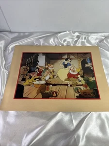 2 litografía 1994 Blancanieves y los siete enanitos Disney 12”x16” ver descripción - Imagen 1 de 10