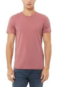 Bella Canvas Unisex Rundhals Jersey T-Shirt in Mauve - Gr. XL, Modern Fit - Bild 1 von 1