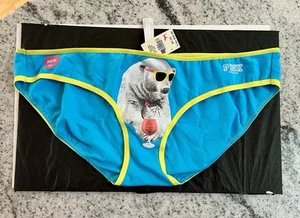 NWT Victoria’s Secret PINK Graphic Extra Low Rise bikini panties Large - Picture 1 of 5