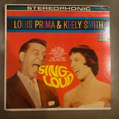 Louis Prima & Keely Smith Sing Loud Vinyl LP  Coronet Records Stereophonic! - Image 1 of 3