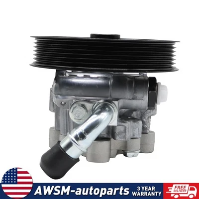 New For 2001-2007 Grand Caravan Town & Country 3.3L 3.8L Power Steering Pump - Image 1 of 4