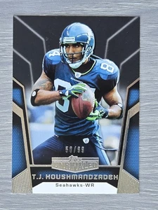 T.J. HOUSHMANDZADEH /99 BLACK PARALLEL 2010 TOPPS UNRIVALED SEAHAWKS - Picture 1 of 2